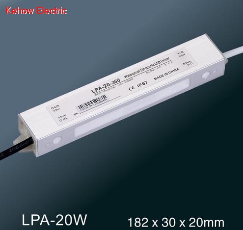 20W LED constant current waterproof power supply