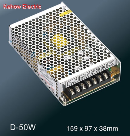 50w dual output switching power supply