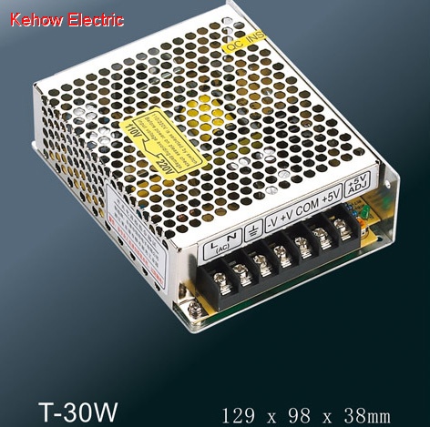 30w triple output switching power supply