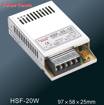 20W compact single output switching power supply